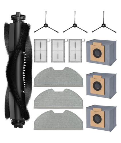 Eufy X8 Pro 用 消耗品 ロボット掃除機 アクセサリー フィルター 紙パック ブラシ モップ 消耗品セット ロボット掃除機交換パーツキット 13点セット